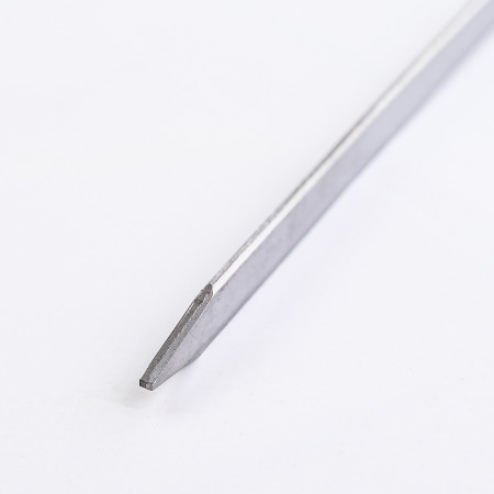 Шампур нержавеющий 670*12*3 мм с деревянной ручкой в Южно-Сахалинске