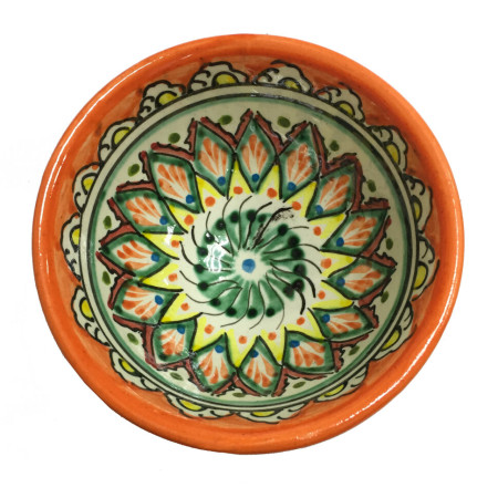 Коса для первых блюд Риштанская Керамика оранжевый Мехроб, средняя в Южно-Сахалинске
