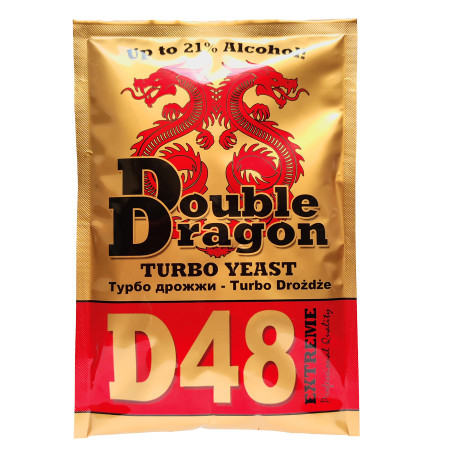 Turbo yeast alcohol "Double Dragon" D48 (132 gr) в Южно-Сахалинске