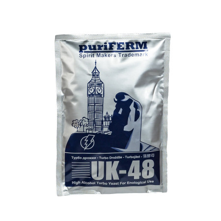 Turbo Yeast alcohol Puriferm UK-48 TURBO (128 gr) в Южно-Сахалинске