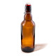 Бутылка темная стеклянная с бугельной пробкой 0,5 литра в Южно-Сахалинске