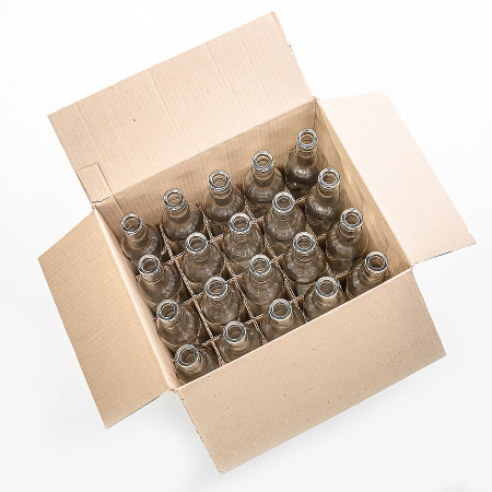 20 bottles of "Guala" 0.5 l without caps in a box в Южно-Сахалинске